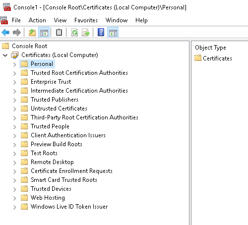 Exploiting a Certificate Template1