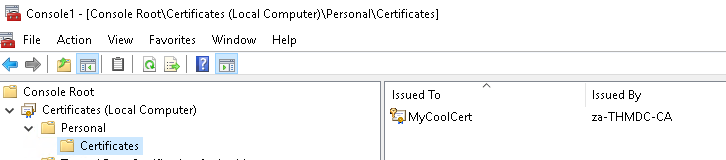 Exploiting a Certificate Template3